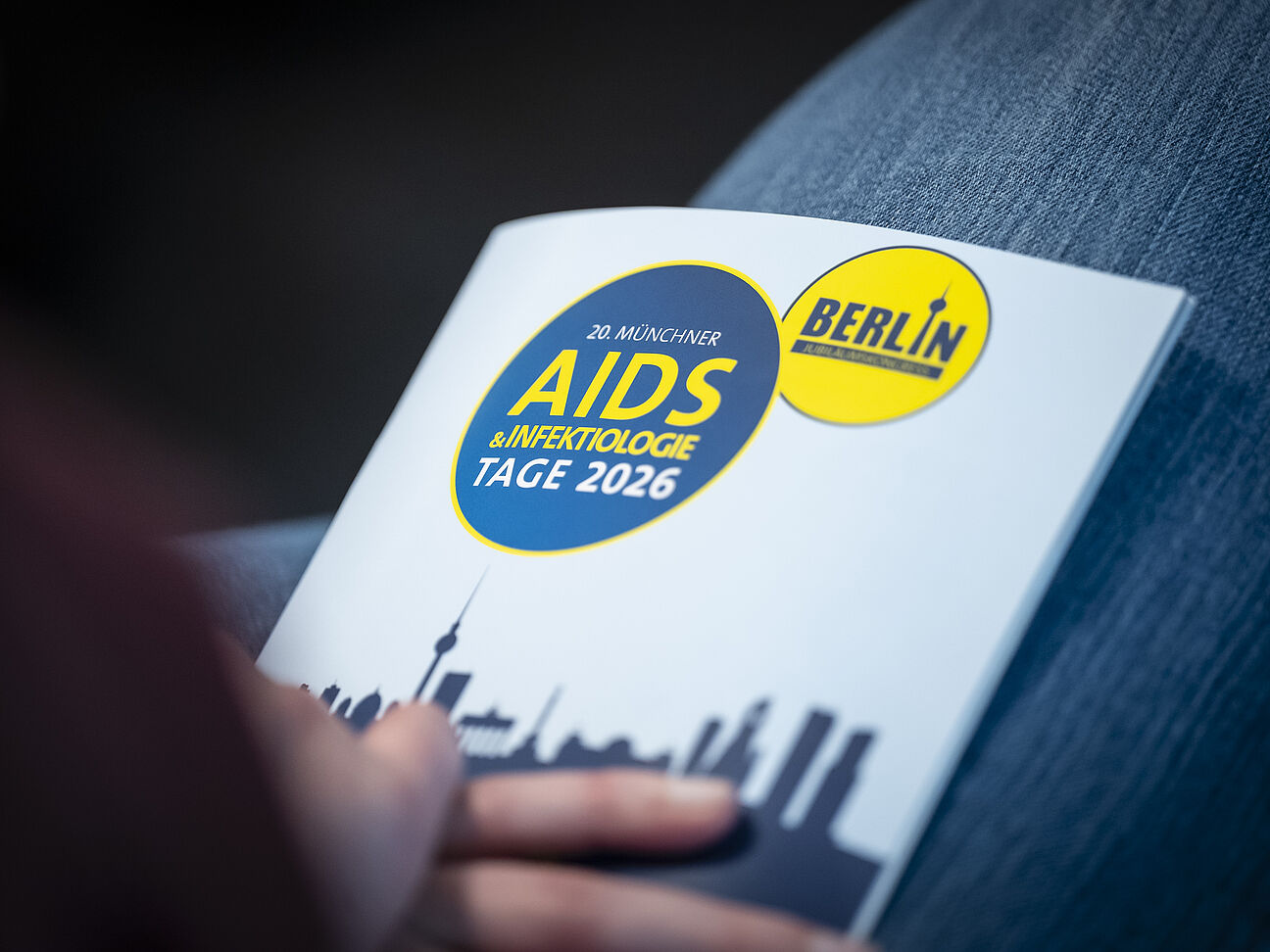 Foto vom Programmheft der 20. AIDS- und Infektiologie-Tage 2026