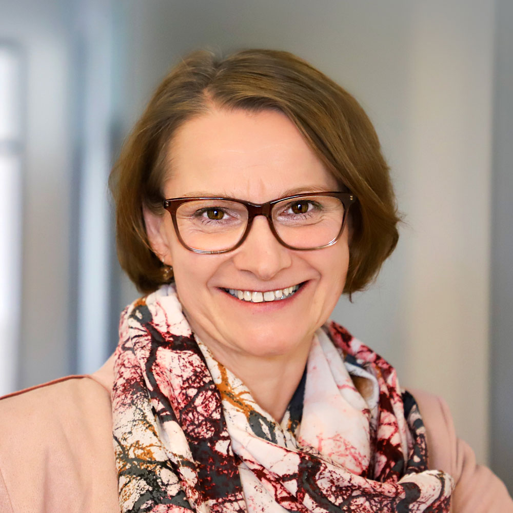 Porträt von Andrea Pacoli, Event-Managerin, Ausstellung und Partner 